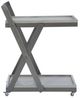 Powell® Ember Pebble Gray Bar Cart-3
