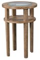 Najarian Furniture Hampton 3-Piece Bruched Platinum Living Room Set-2