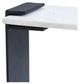 Renwil® Dorville Natural White Side Table with Black Base-1