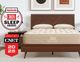 Bear Natural 13" Wrapped Coil Medium Firm Tight Top California King Mattress-1
