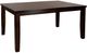 Homelegance® Mantello Cherry Brown Dining Table-0