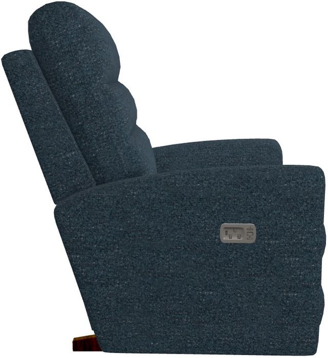 La-Z-Boy® Liam Navy Power Rocking Recliner with Headrest and Lumbar-2