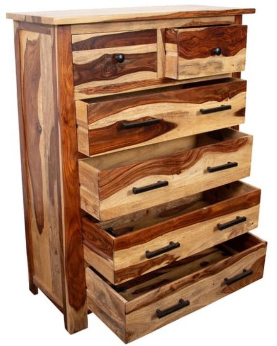 Porter International Designs Kalispell Natural Chest-2