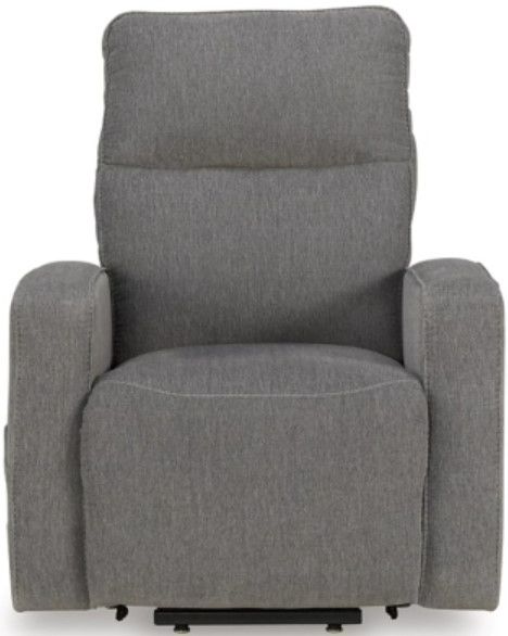 Signature Design by Ashley® Starganza Gray Power Lift Recliner-3