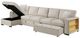 Homelegance® Pompano 3-Piece Beige Left-Arm Facing Sectional with Chaise-4
