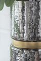 A & B Home Halloway Silver/Gold Candle Holder-1