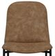 International Furniture Direct Seating Black/Cognac 39" Counter Stool-3