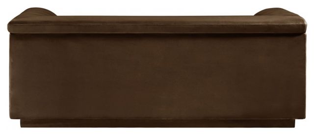 Meridian Furniture Cascade Brown Velvet Loveseat-3