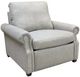 Mayo Furniture Customizable Fabric Notch Arm Power Recliner Chair-1