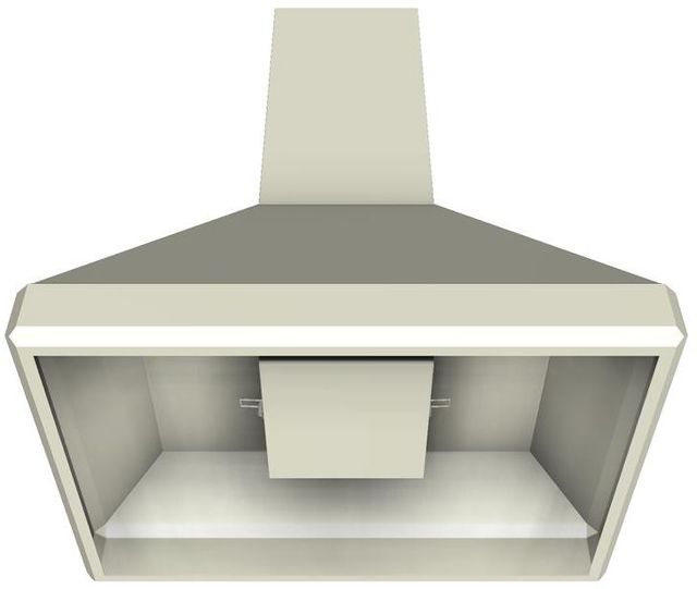 Vent-A-Hood® 36" Biscuit ARS Duct-Free Euro-Style Island Range Hood-2