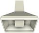 Vent-A-Hood® 36" Biscuit ARS Duct-Free Euro-Style Island Range Hood-2