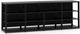 Salamander Designs® Synergy Open Center Quad 30 AV Cabinet-Black-0