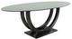 Bermex® Customizable Ceramic Glass Top Dining Table with Pepper Base -0