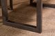 HH2 Home Emerson Natural Sheesham Rectangle Dining Table with Black Metal Base-1