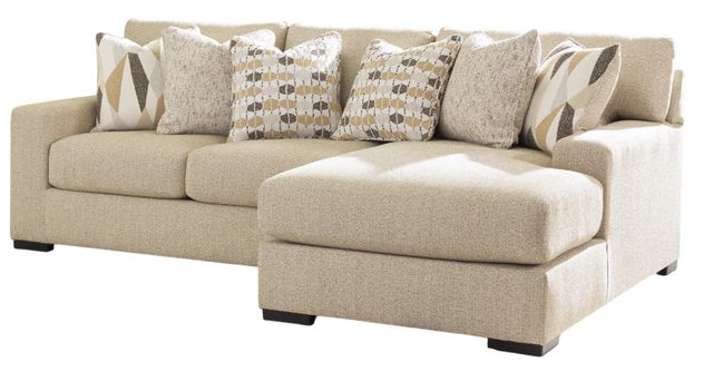 Benchcraft® Laurelgrove 2-Piece Pebble Right-Arm Facing Sectional and Chaise-0