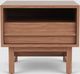 EQ3 Marcel Walnut Open Shelf Nightstand-1