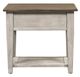 Liberty Furniture Heartland Antique White Drawer End Table with Tobacco Top-2