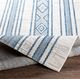 Surya Eagean Navy/Off-White 4'x6' Area Rug-3