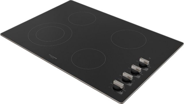 Fulgor Milano® 300 Series 30” Black Electric Cooktop-3