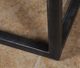 Horizon Home® Aspen Brown Top End Table with Black Base-1