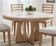 Parker House® Escape 5-Piece Glazed Natural Oak/Mirage Mist Dining Set-1