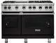 Viking® 5 Series 48" Onyx Pro Style Liquid Propane Gas Range with Griddle-0