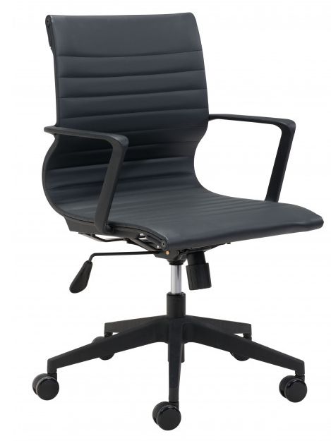 Zuo® Modern Stacy Black Office Chair-0
