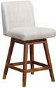 Isabella 26" Beige Swivel Counter Stool-0