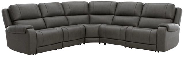 Signature Design by Ashley® 5Z - Pittson 5-Piece Anchor Left Arm Facing Power Reclining Sectional-0