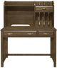 Homelegance® Blanche Brown Desk with Hutch-2
