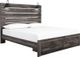 Signature Design by Ashley® Drystan 5-Piece Brown King Panel Bed Set -1