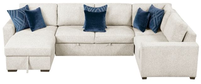 Homelegance® Isla 4-Piece Beige Sectional with Reversible Chaise-3