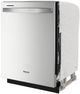 Whirlpool® 24" Stainless Steel Top Control Built-In Dishwasher with Spin & Load Rack and AI Intelligent Wash-3