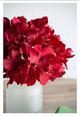 A & B Home Red 14'' Faux Hydrangea-5