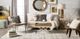 Surya Aberdine Gray 4'x6' Area Rug-1