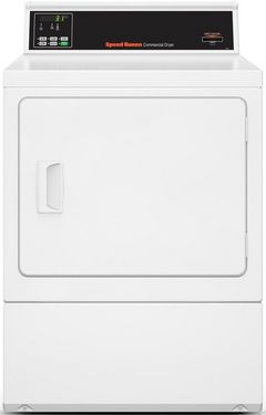 Speed Queen® Commercial 7.0 Cu. Ft. White Commercial Gas Dryer