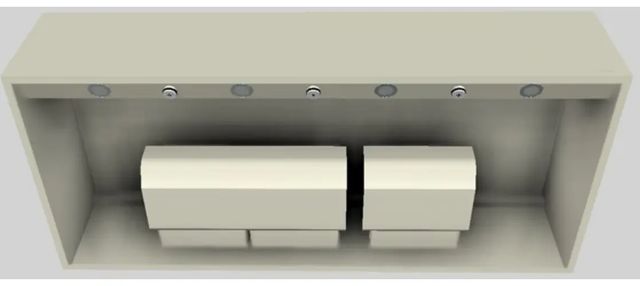 Vent-A-Hood® 54" Biscuit Wall Mounted Range Hood-3