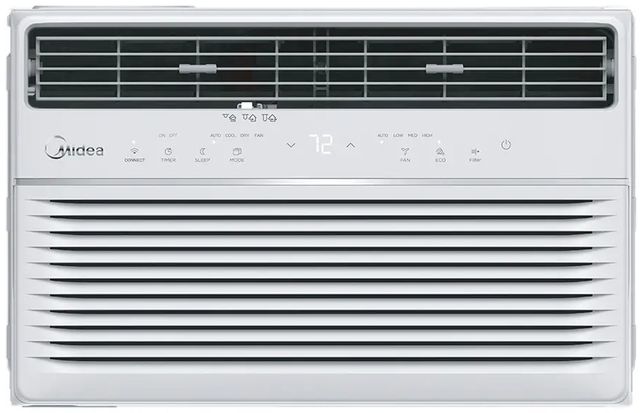 Midea® 8000 BTU White Window Mount A/C-0