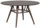 Coaster® Everton Dark Walnut Round Dining Table-0