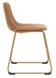 Signature Design by Ashley® Ciabori Gold/Toast Upholstered Dining Side Chair-2