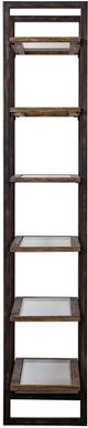 Uttermost® Olwyn Aged Steel/Diftwood Etagere-3