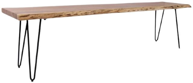 Jofran Inc. Nature's Edge 6-Piece Natural 79" Dining Set-3