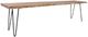 Jofran Inc. Nature's Edge 6-Piece Natural 79" Dining Set-3