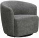 Parker House® Mingle Thatch Black Swivel Glider Accent Chair-0