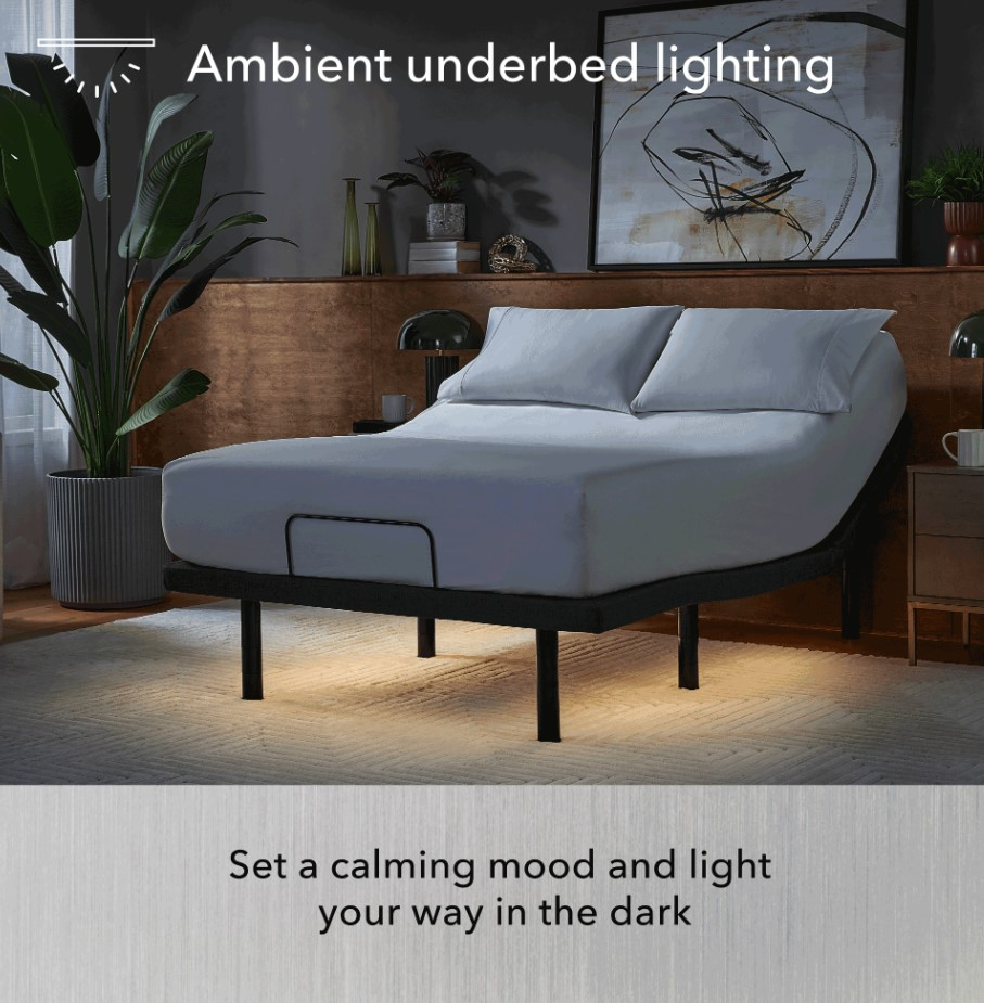 baselogic™ by Serta® Bronze Twin XL Adjustable Base | Darvin