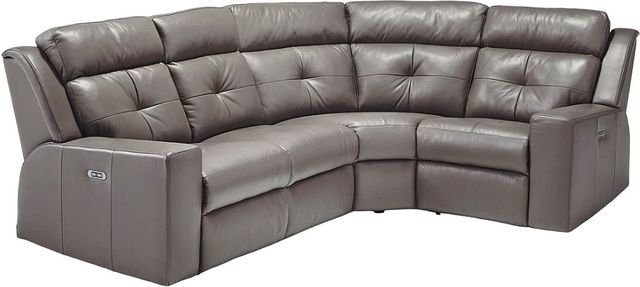 Palliser® Furniture Customizable Grove 4-Piece Reclining Curved Sectional-0