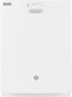 GE® 24" Built In Dishwasher-White-0