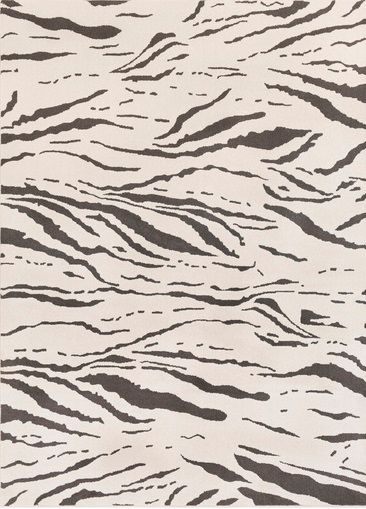 Surya Bahar Charcoal/Beige 5'x7' Area Rug-0