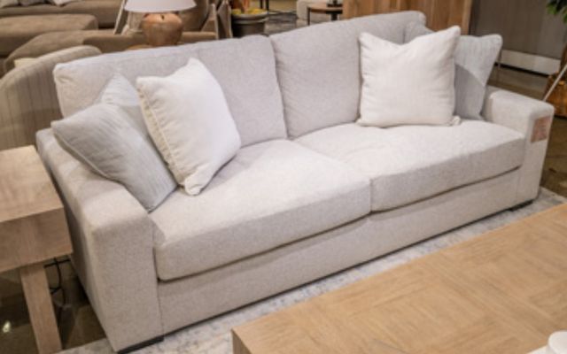 Signature Design by Ashley® Evanley Linen Sofa-1