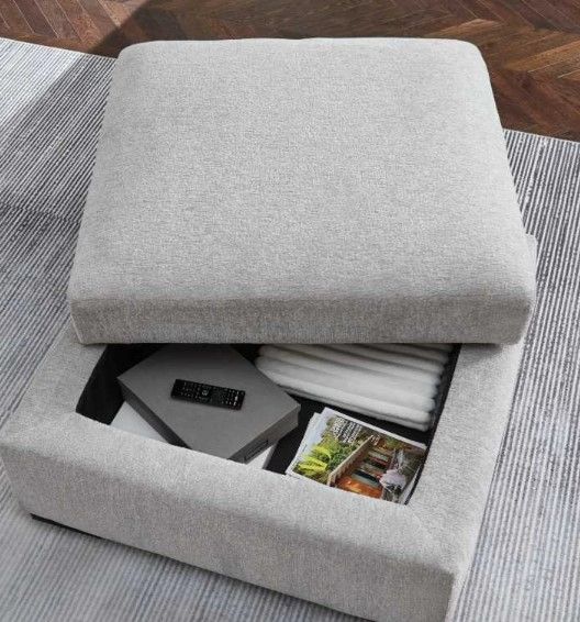 Benchcraft® Gabyleigh Nickel Storage Ottoman-3